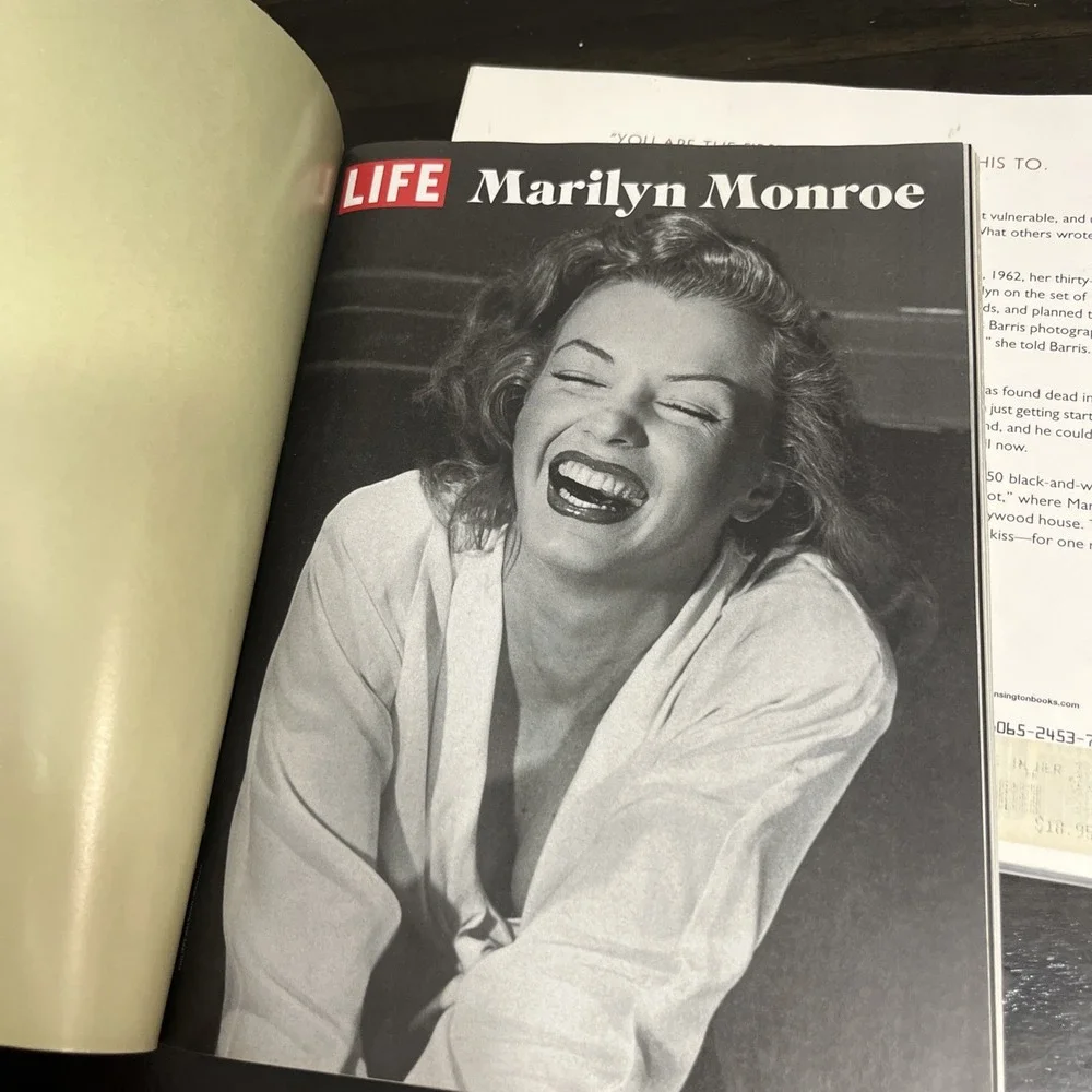Life Magazine Marilyn Monroe  book her life in own words